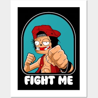 FIGHT ME Posters and Art